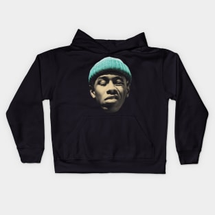 the tyler creator #4 Kids Hoodie